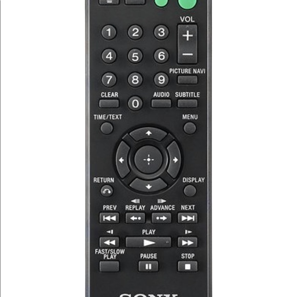 Black Sony DVD Player with HD Upconversion - Picture 3 of 4